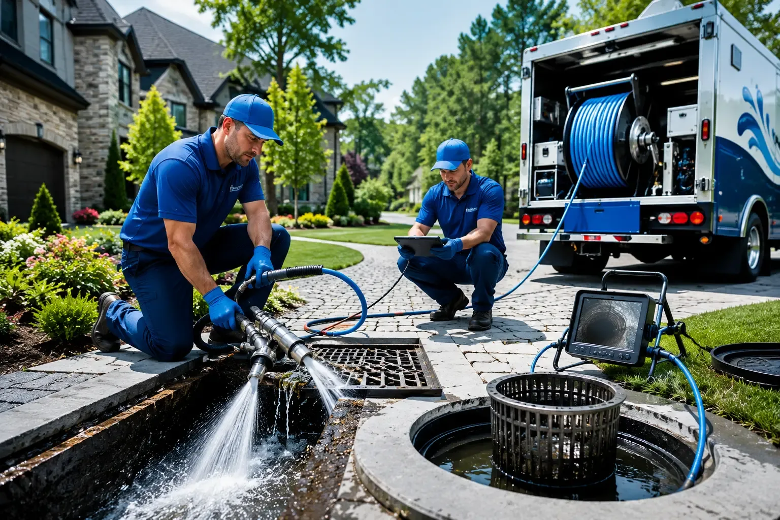 Local outdoor drain cleaning professionals in Cumberland Center, ME